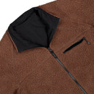 Gramicci Reversible Sherpa Jacket Dark Brown / Black Jacket G6FM-J010-Dark Brown / Black Detail View 1 | Overkill
