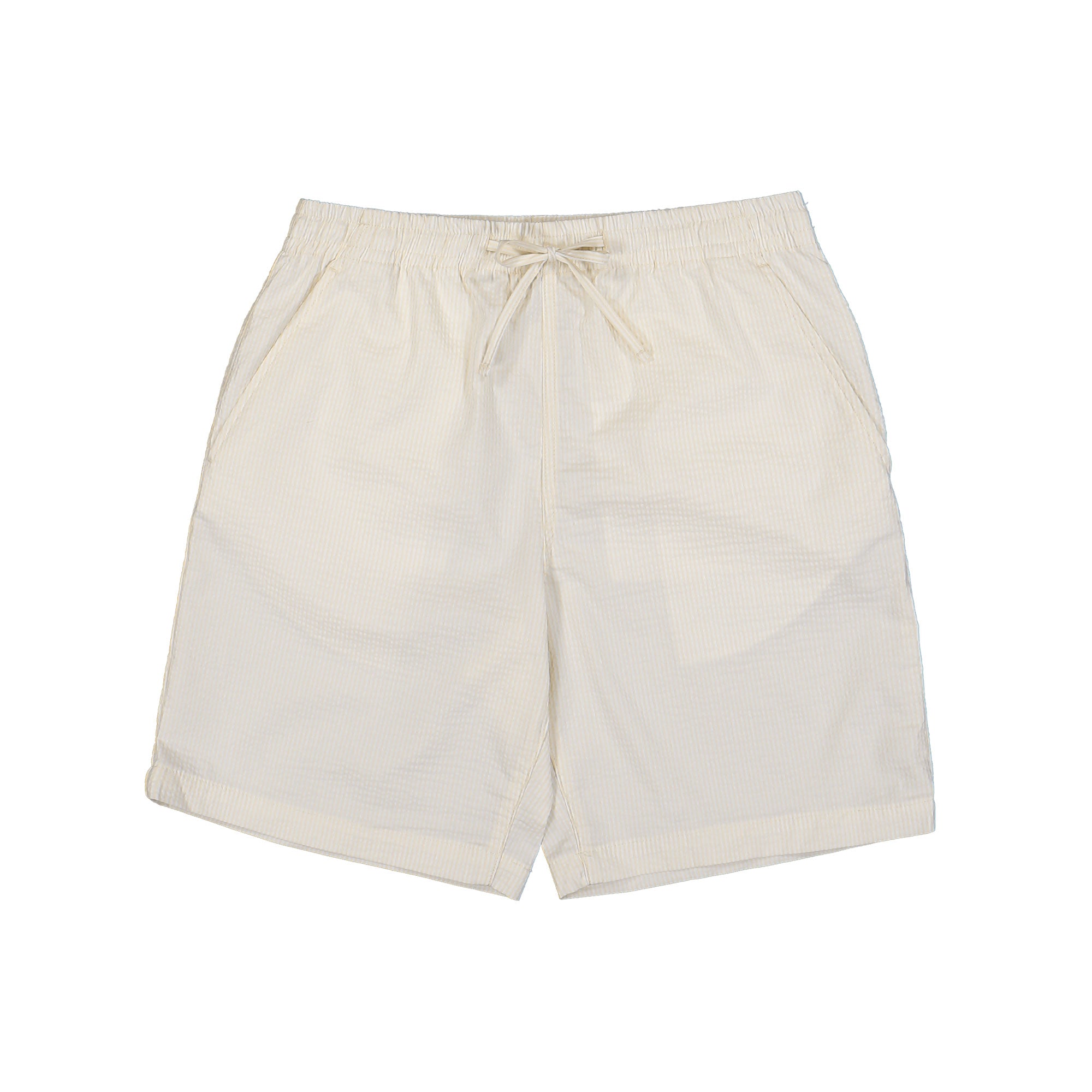 Lacoste Relaxed Fit Waffle Texture Shorts Blanc / Beige Shorts GH1977-00 FM0 | Overkill
