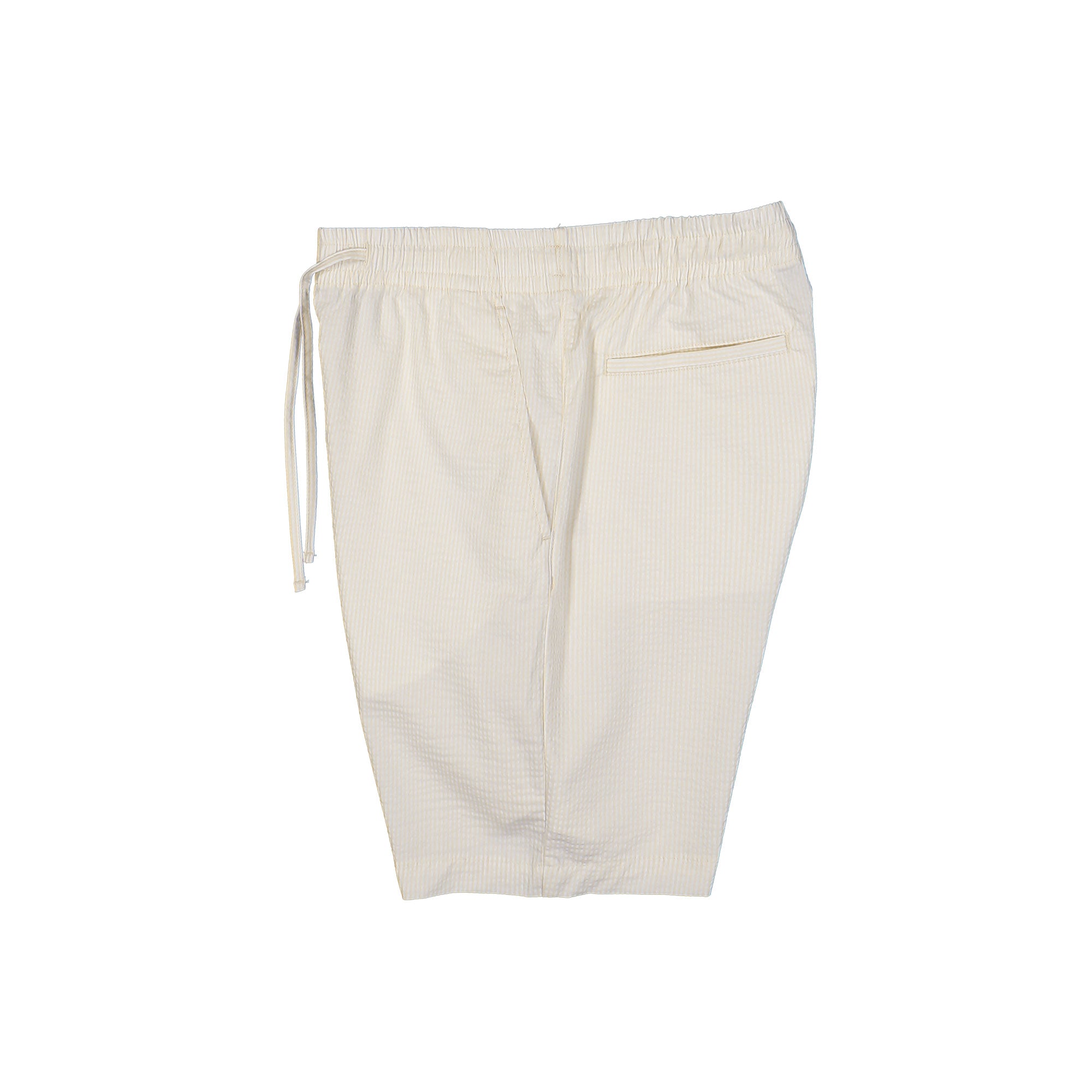 Lacoste Relaxed Fit Waffle Texture Shorts Blanc / Beige Shorts GH1977-00 FM0 Detailfoto | Overkill
