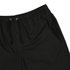 Lacoste Solid Diamond Weave Taffeta Shorts Black Shorts Detailfoto | Overkill