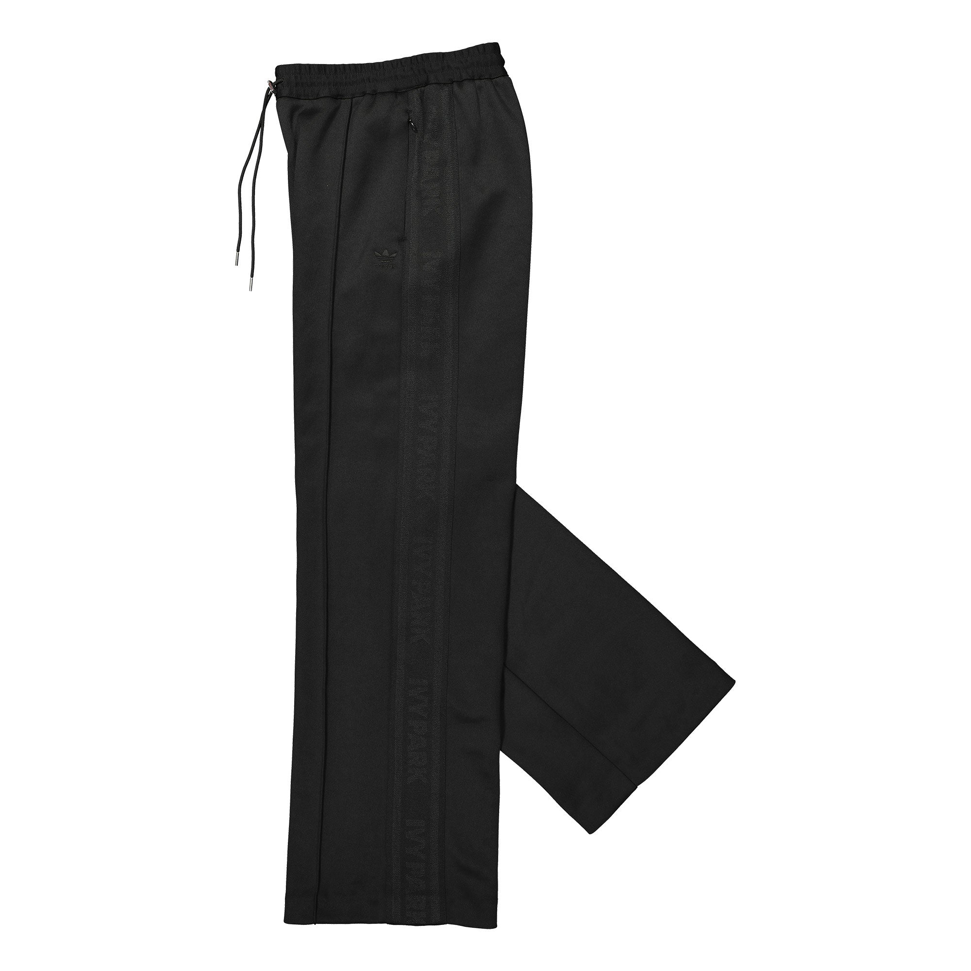 adidas Ivy Park x adidas Logo 3 Stripe Suit Pant Black / Mesa Sweat & Track Pants Close-up | Overkill