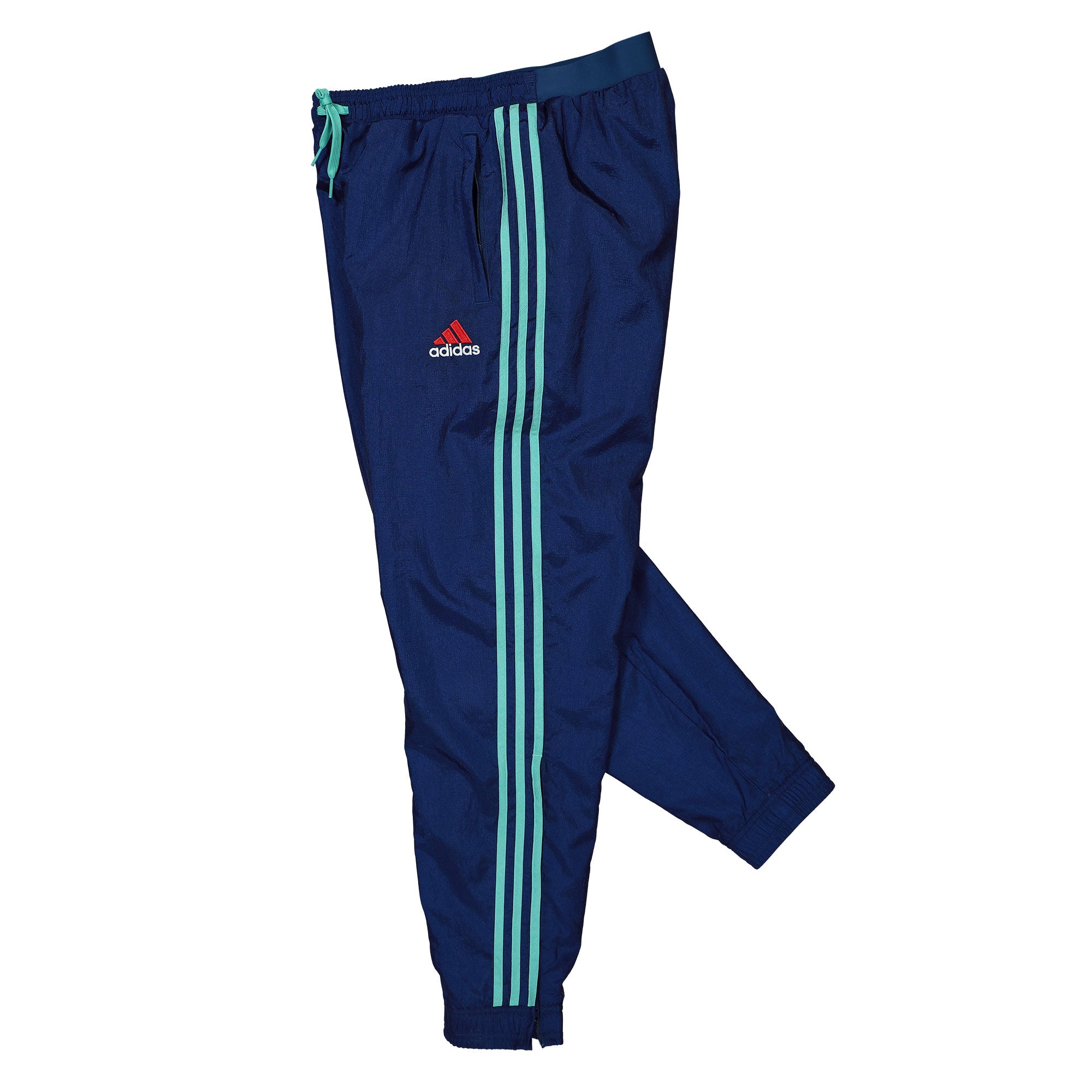 adidas FC Arsenal Icon Woven Pant Mystery Blue Sweat & Track Pants Close-up | Overkill
