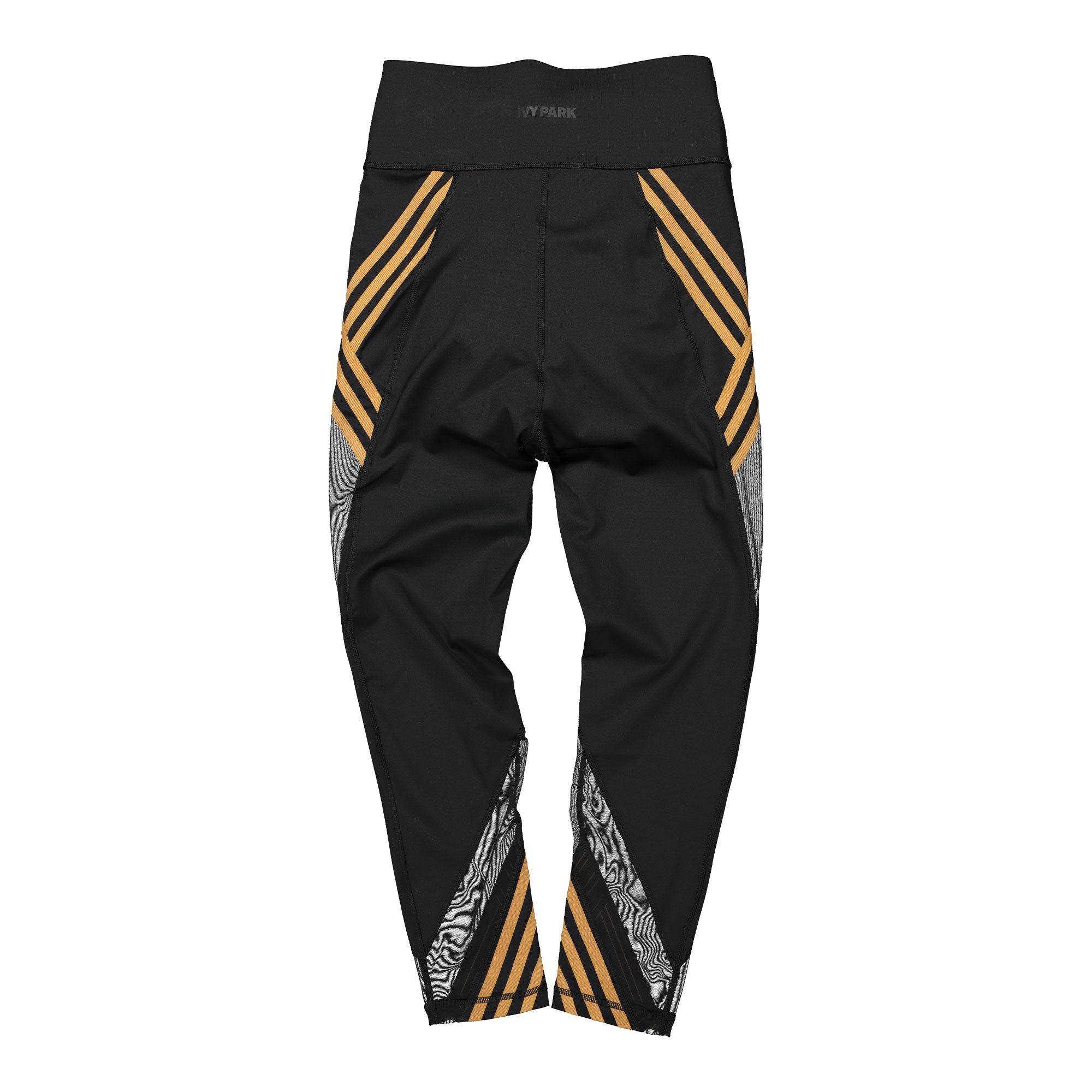 Ivy Park x adidas 3 Stripe Tight Black Sweat & Track Pants GU3921 Close-up | Overkill
