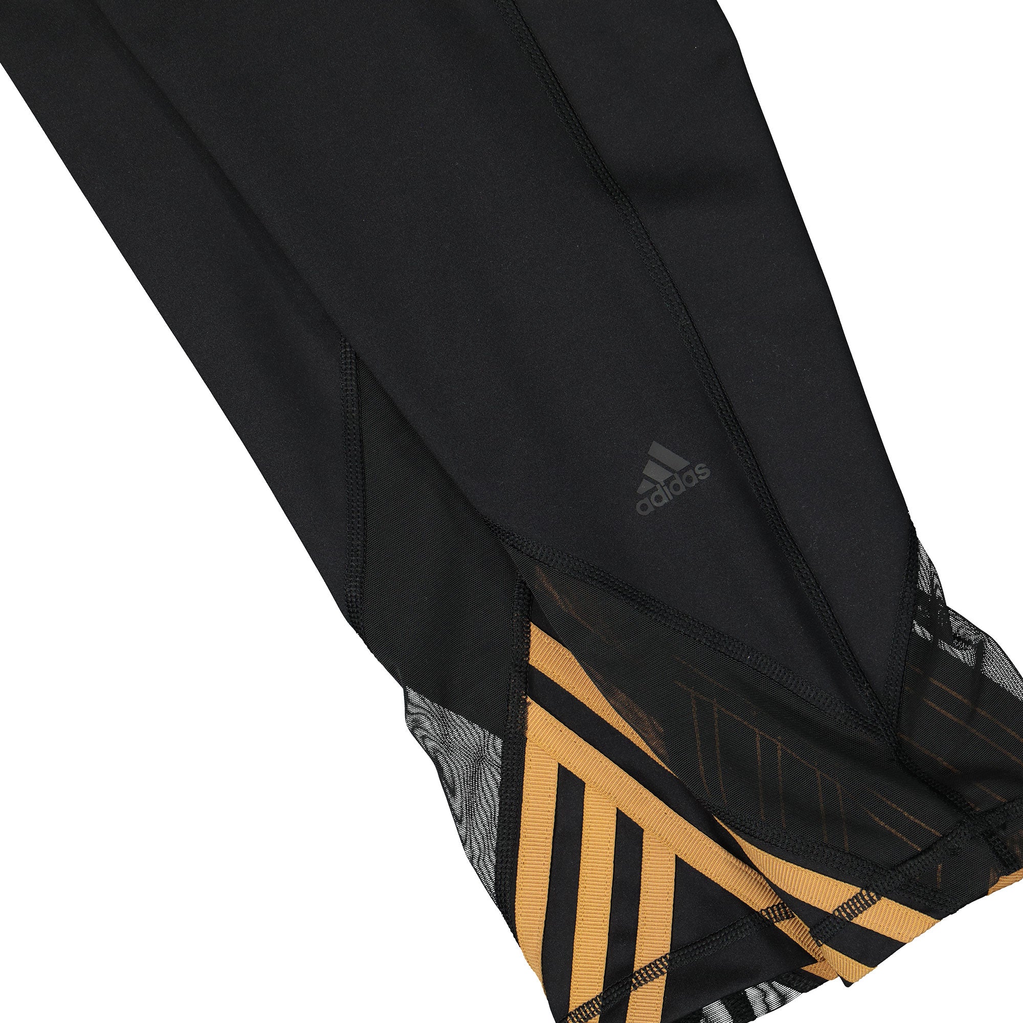 Ivy Park x adidas 3 Stripe Tight Black Sweat & Track Pants GU3921 Detail View 1 | Overkill
