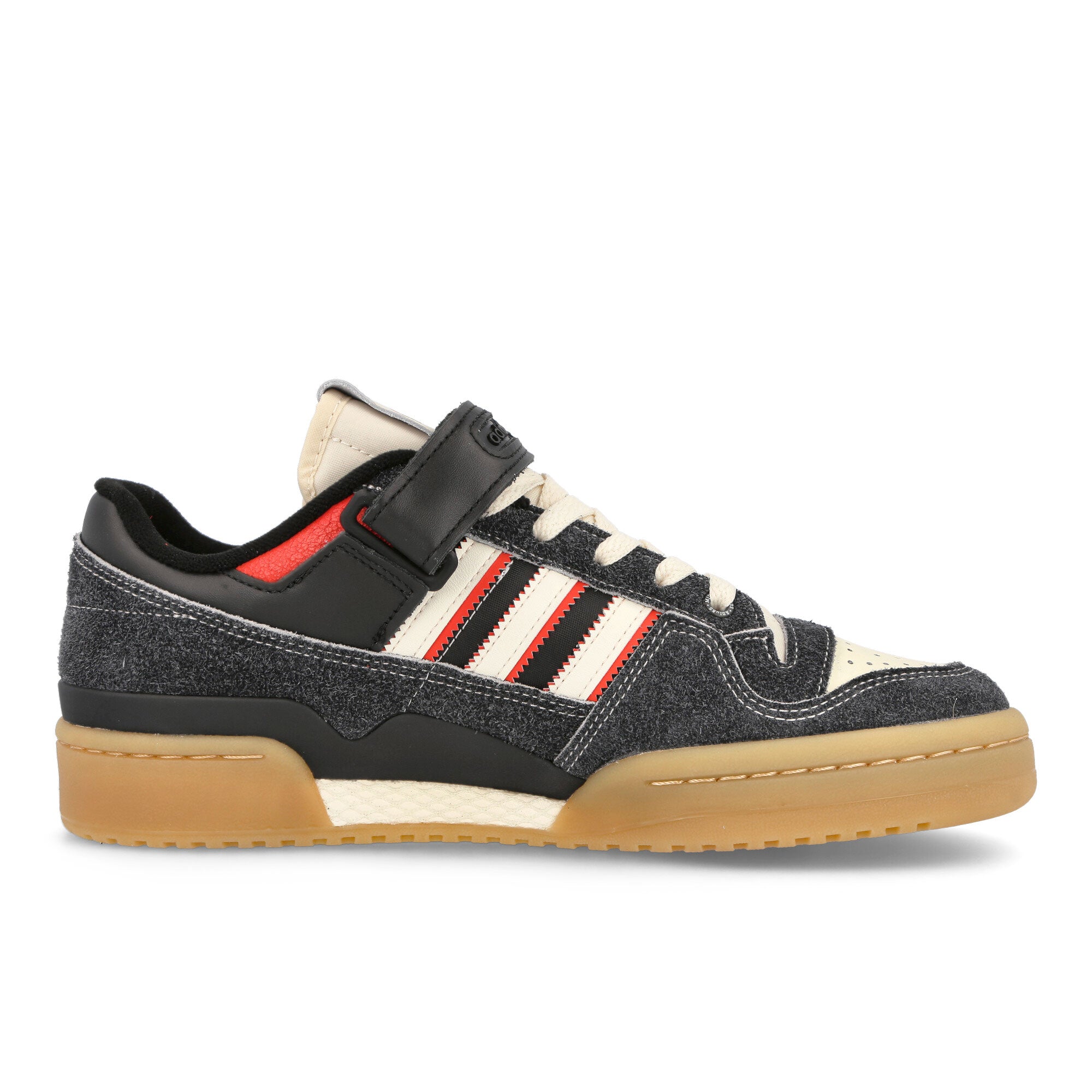 adidas Midwest Kids x adidas Forum 84 Low Core Black-Chalk White-Red Sneakers  Silhouette | Overkill
