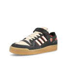 adidas Midwest Kids x adidas Forum 84 Low Core Black-Chalk White-Red Sneakers  Close Up | Overkill
