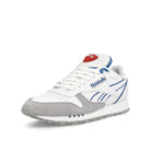 Reebok Classic Leather Pump Footwear White / Vector Blue / Vector Red Sneakers  Close Up | Overkill