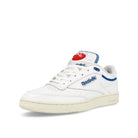 Reebok Club C 85 Pump Footwear White / Clear White / Vec Blue Low Top Sneakers  Close Up | Overkill