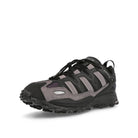 adidas Hyperturf Core Black-Silver Metallic-Trace Grey Low Top Sneakers  Close Up | Overkill