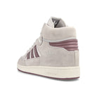 adidas Centennial 85 Hi Crystal White-Purple-Burgundy High Top Sneakers  Material | Overkill