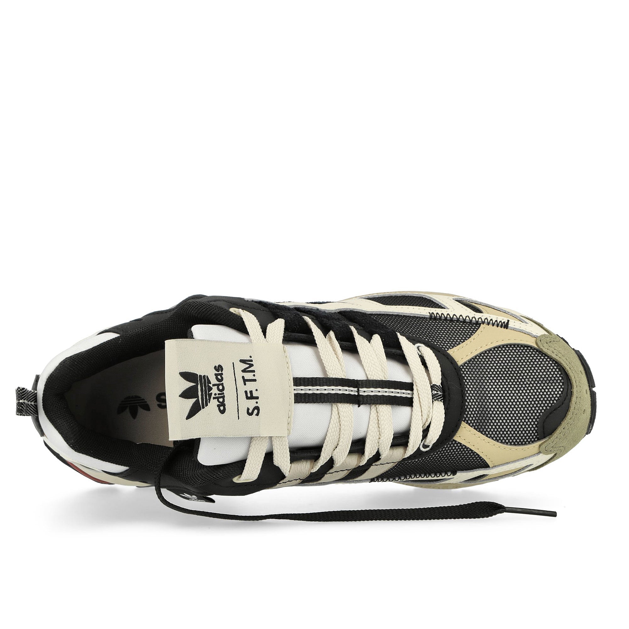 adidas Shadowturf Cloud White / Core Black / Cream White Low Top Sneakers  Detailfoto | Overkill