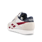 Reebok Classic Nylon Cloud White / Flash Red / Vector Navy Low Top Sneakers  Material | Overkill