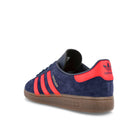 adidas München Dark Blue / Solar Red / Gum 5 Sneakers  Material | Overkill