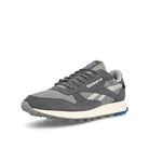 Reebok Classic Leather Pure Grey-White Low Top Sneakers  Close Up | Overkill