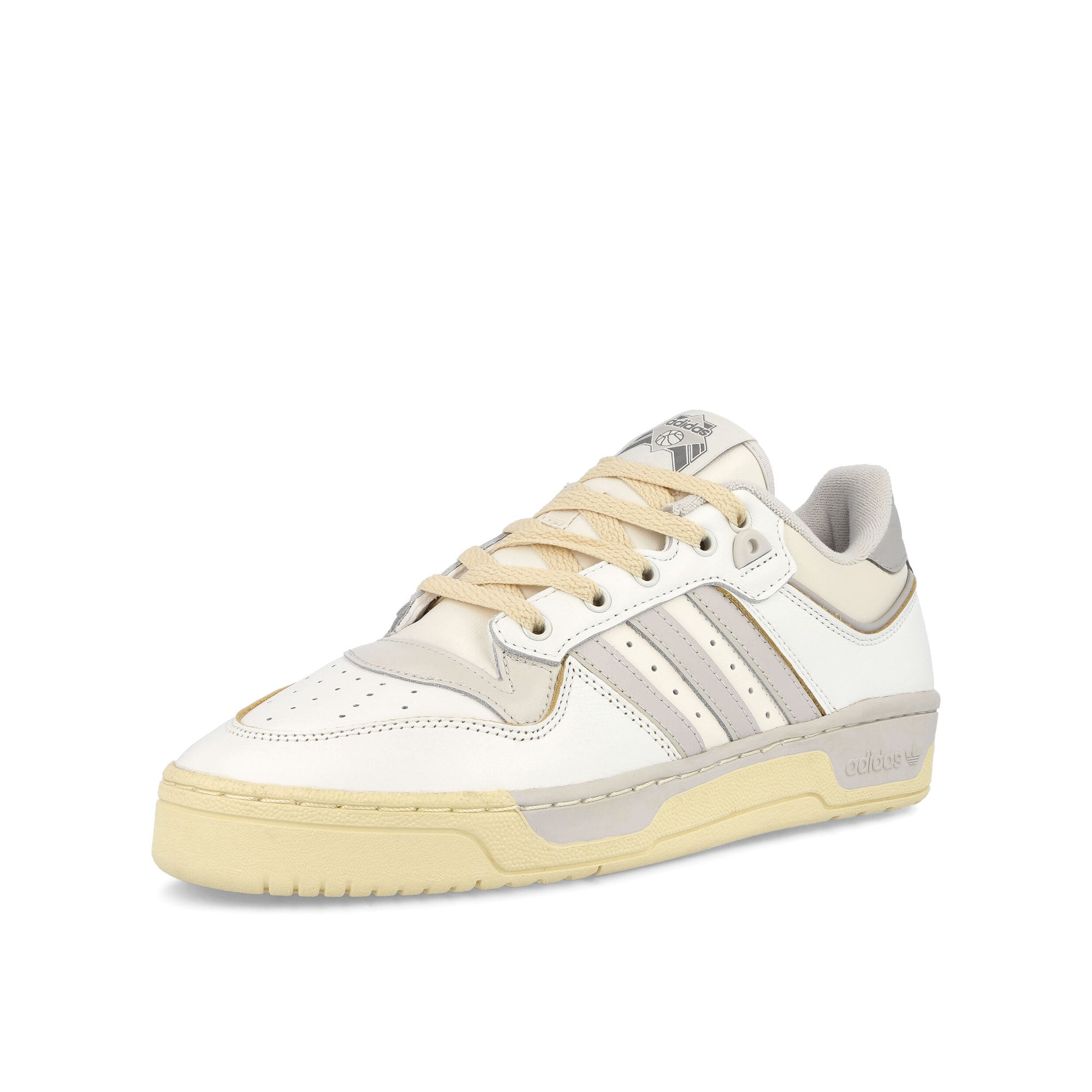 adidas Rivalry Low 86 Chalk White / Grey One / Off White Sneakers  Close Up | Overkill