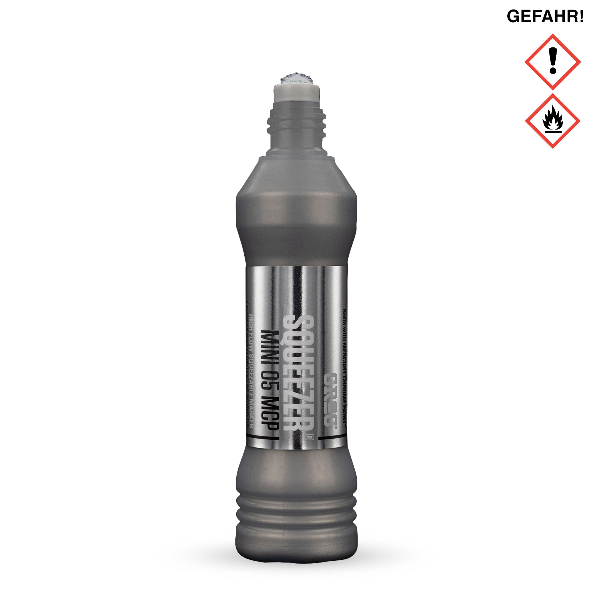 Grog Mini Squeezer 05 MCP Chrome Marker Hyper Chrome Paint Marker SM05C-46 | Overkill
