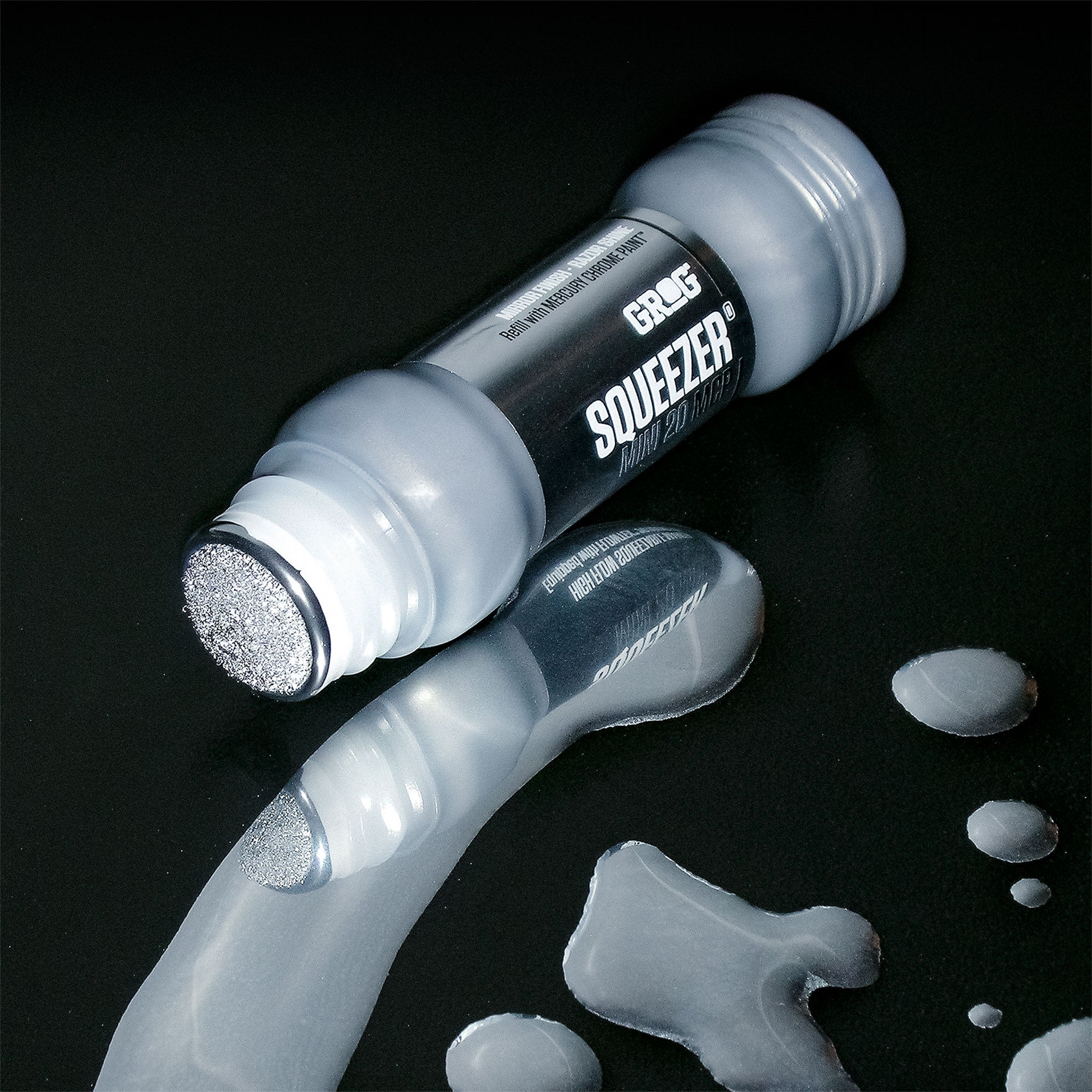 Grog Mini Squeezer 20 MCP Chrome Marker Hyper Chrome Paint Marker SM20C-46 Detailfoto | Overkill
