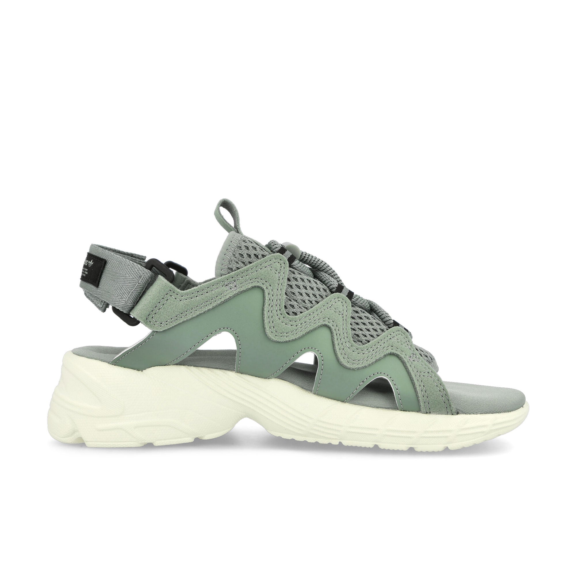 adidas Astir Sndl W Silver Green / Off White / Core Black Slides, Sandals & Slippers  Silhouette | Overkill