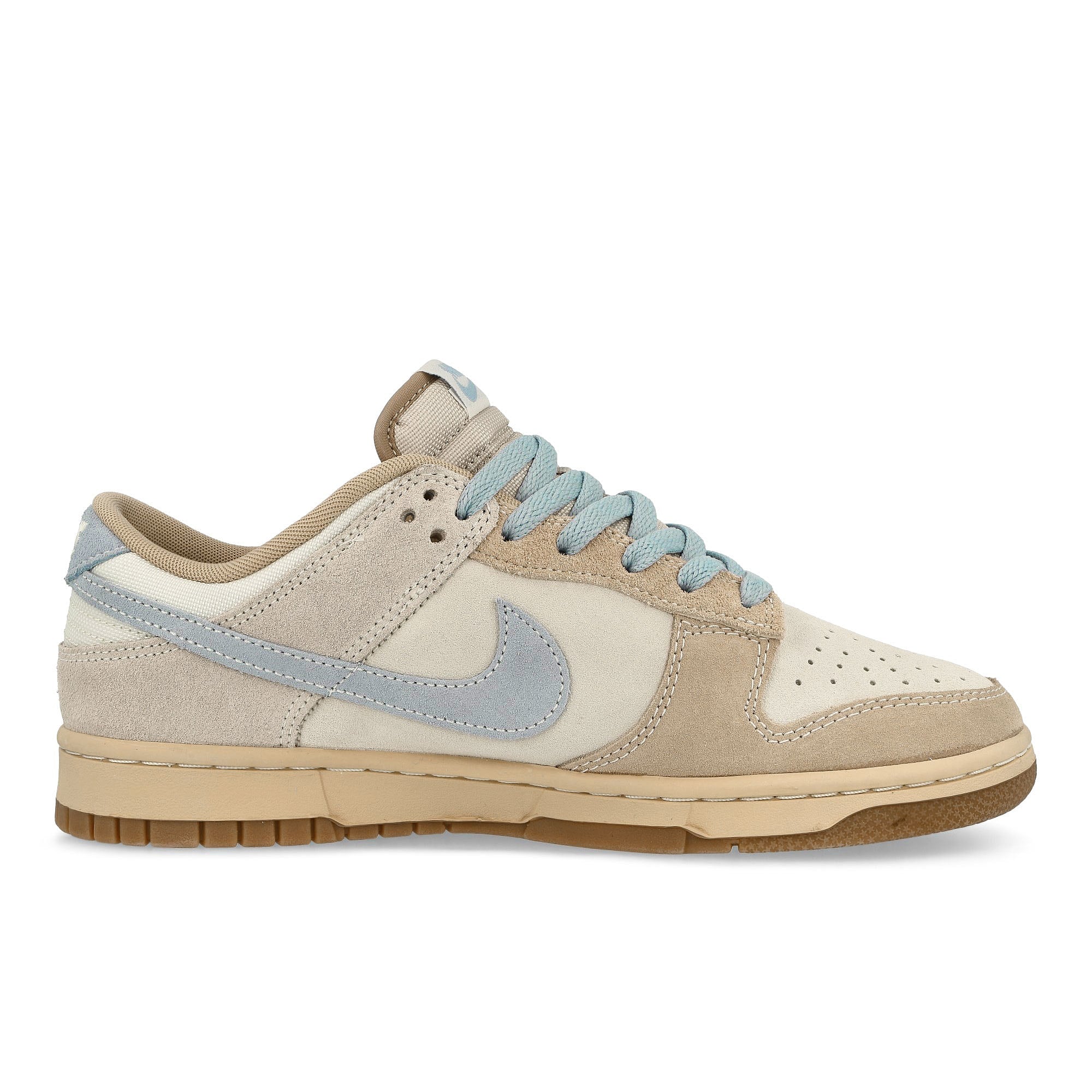 Nike Dunk Low Coconut Milk / Light Armory Blue - Sanddrift Low Top Sneakers  Silhouette | Overkill