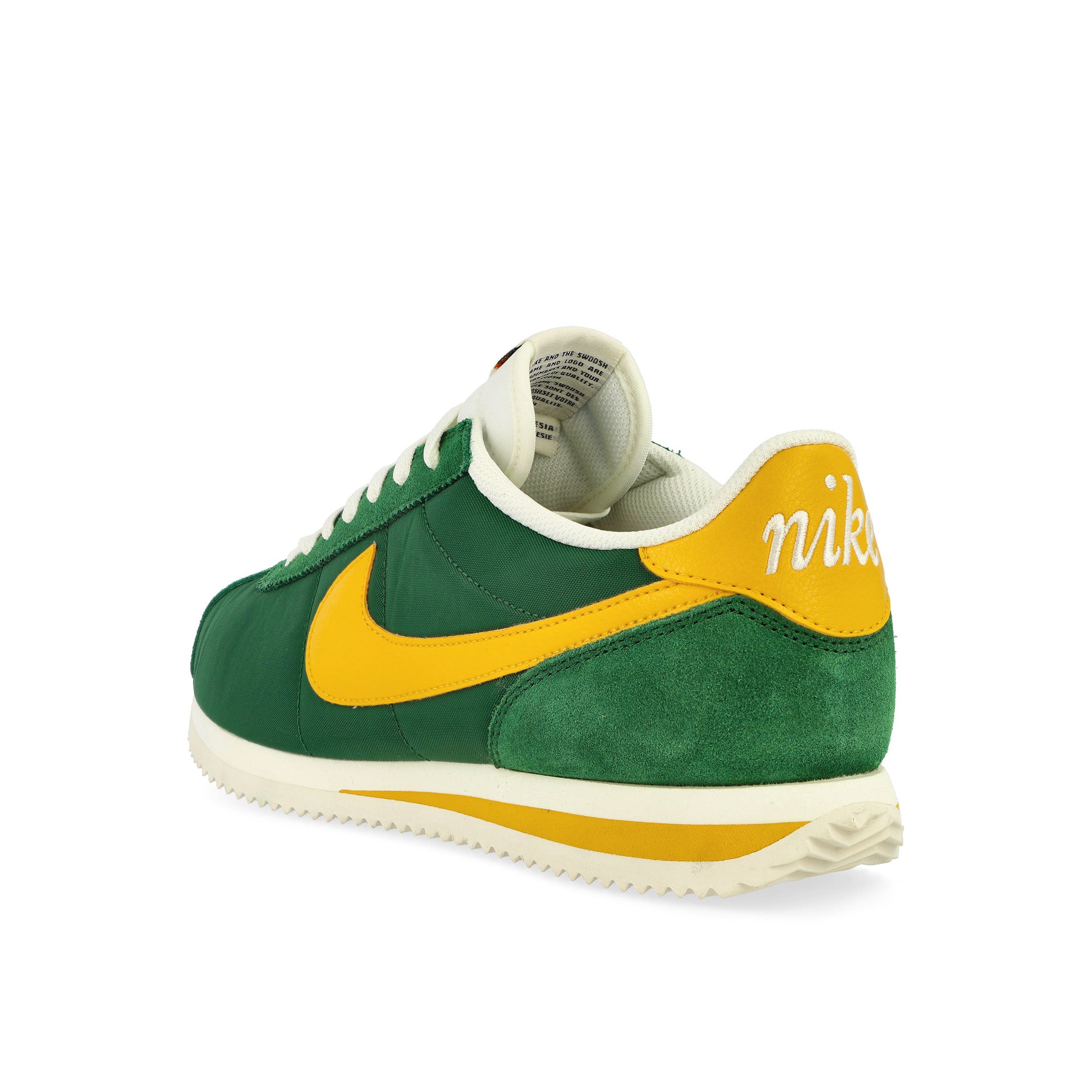 Nike Cortez Textile Gorge Green / Yellow Ochre-Sail Low Top Sneakers  Material | Overkill