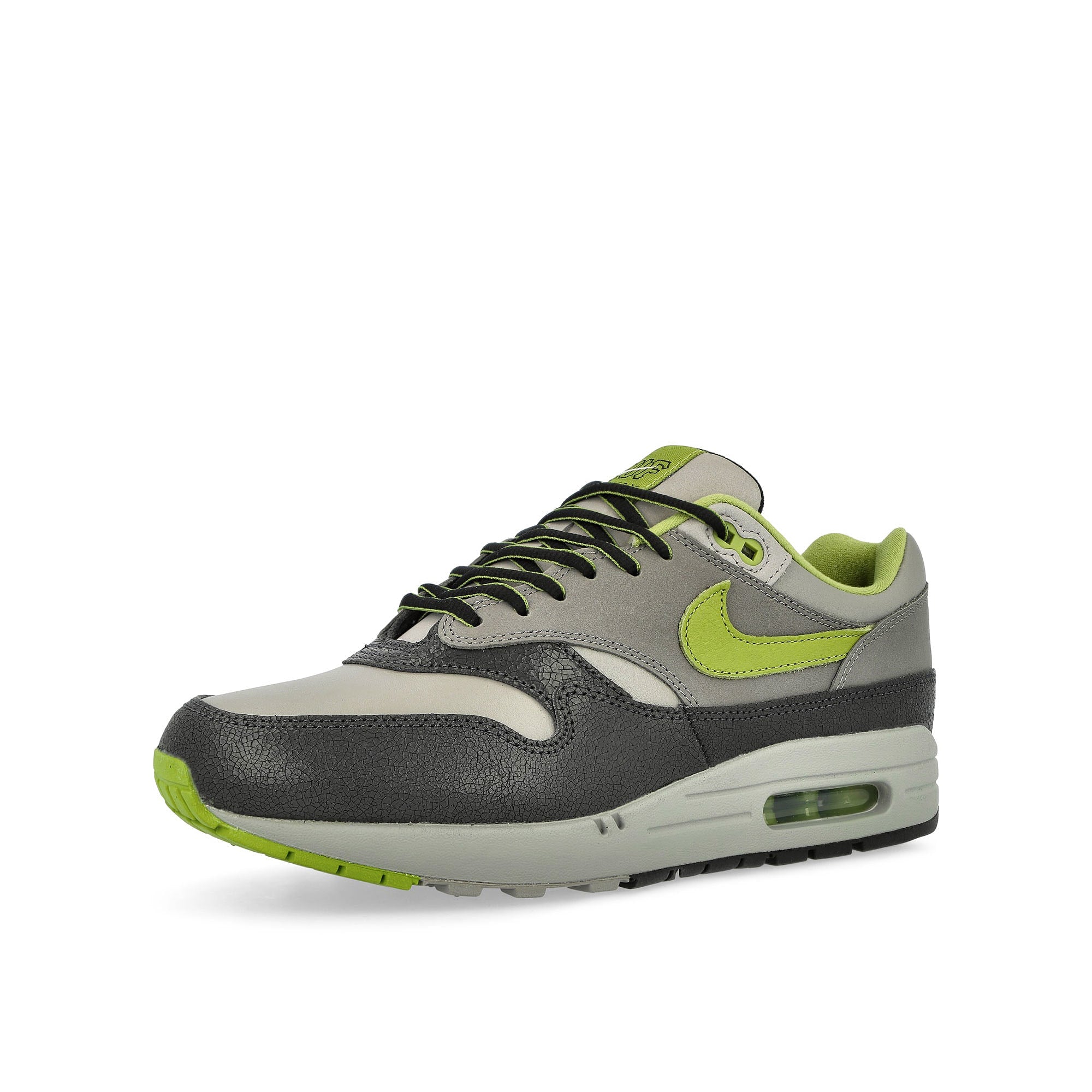 Nike Air Max 1 SP Anthracite/Pear-Medium Grey-Flat Pewter Low Top Sneakers  Close Up | Overkill