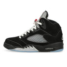 Jordan Air Jordan 5 Retro Black / White - Metallic Silver - Fire Red High Top Sneakers HF3975 001 | Overkill