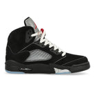 Jordan Air Jordan 5 Retro Black / White - Metallic Silver - Fire Red High Top Sneakers  Silhouette | Overkill