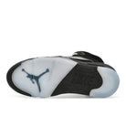 Jordan Air Jordan 5 Retro Black / White - Metallic Silver - Fire Red High Top Sneakers  Detail View 2 | Overkill