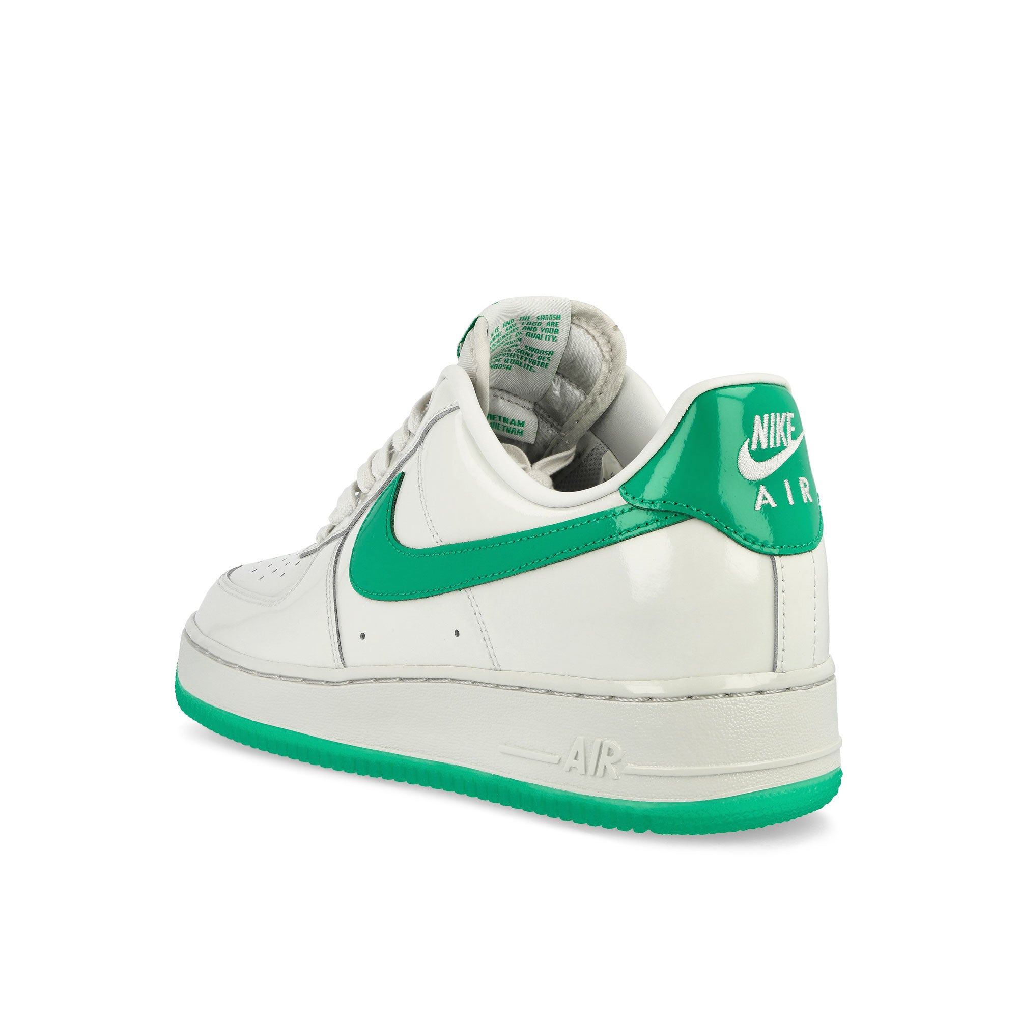 Nike Air Force 1 '07 Premium Platinum Tint / Stadium Green Low Top Sneakers  Material | Overkill