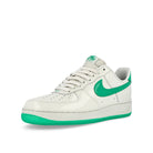 Nike Air Force 1 '07 Premium Platinum Tint / Stadium Green Low Top Sneakers  Close Up | Overkill