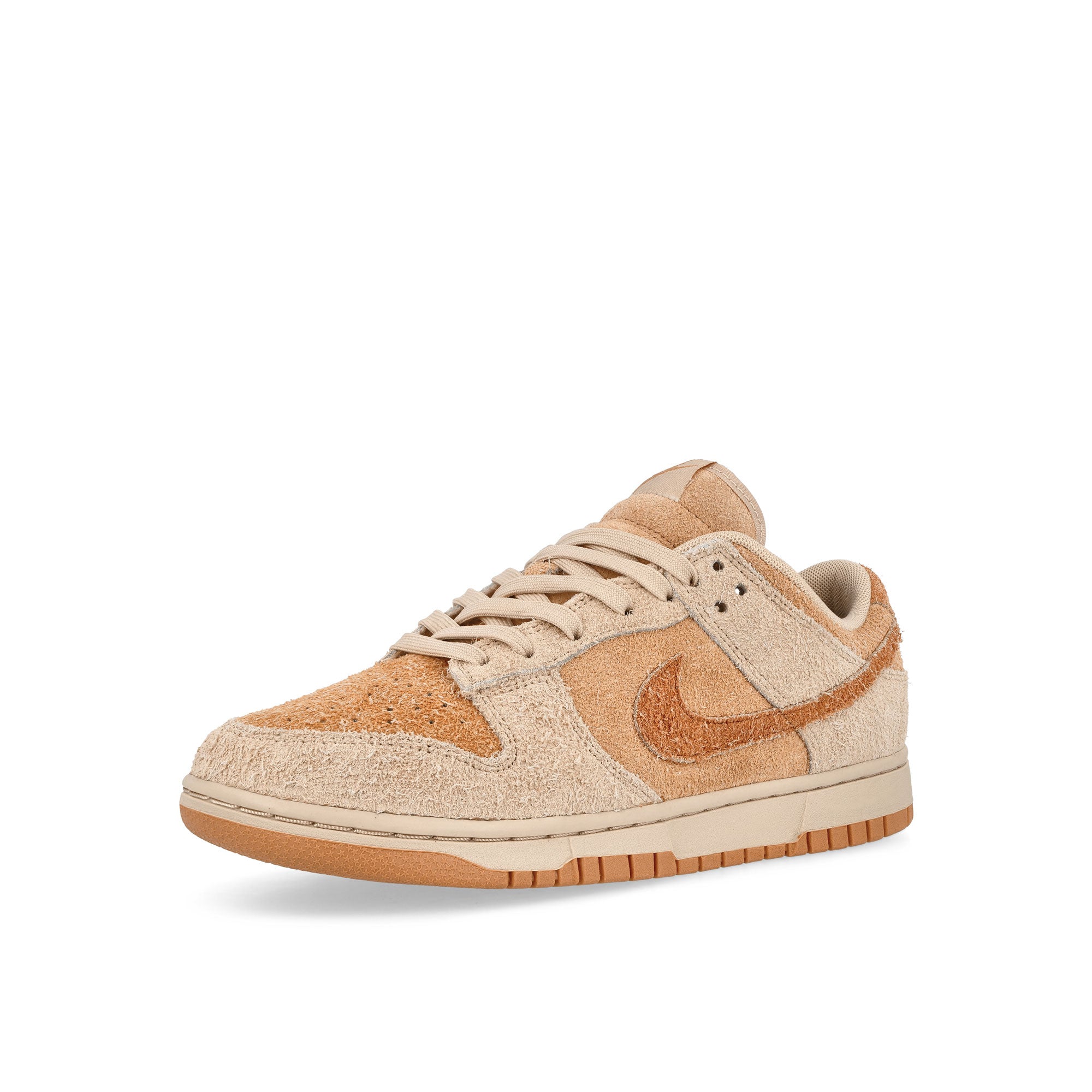 Nike W Dunk Low Shimmer / Burnt Sunrise - Amber Brown Low Top Sneakers  Close Up | Overkill