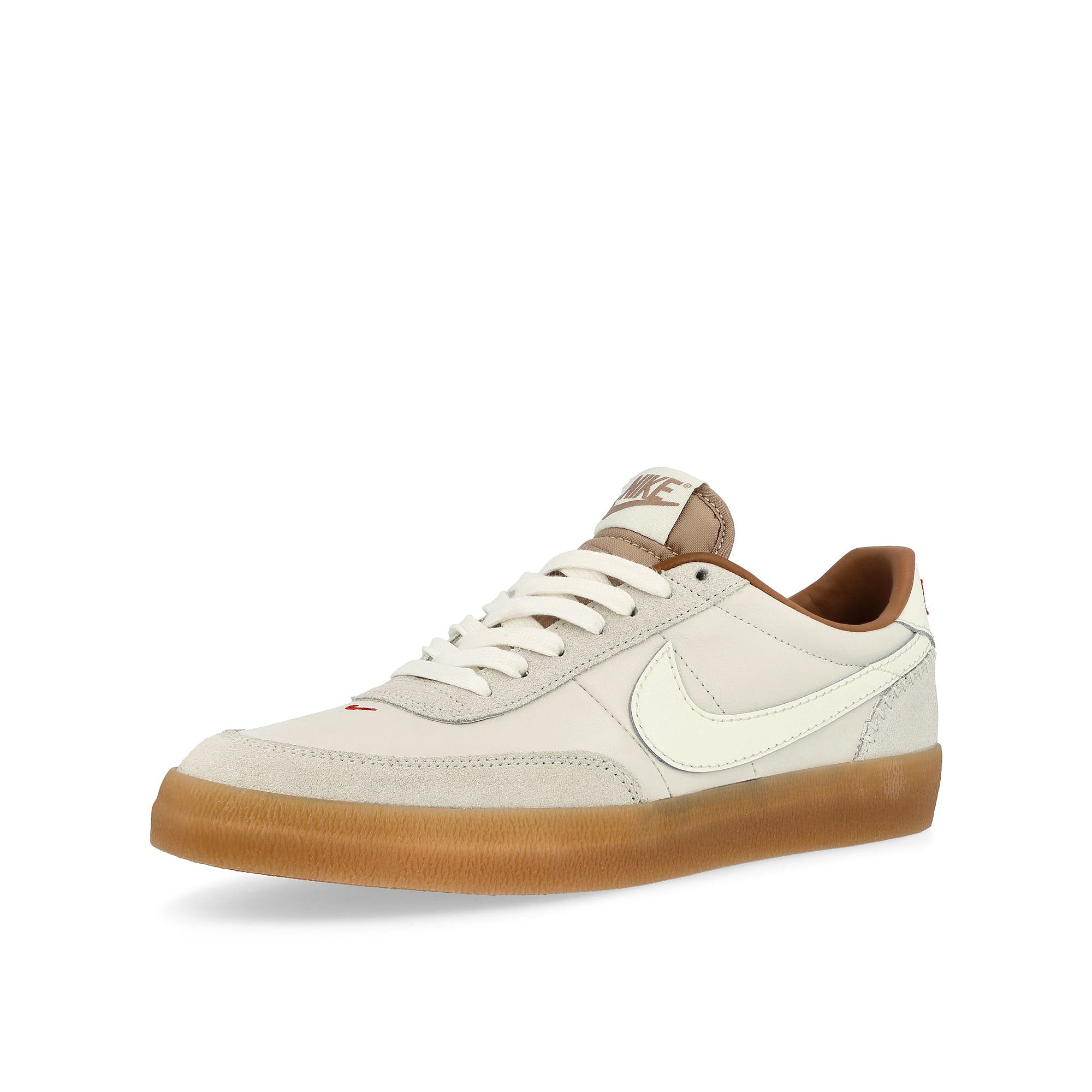 Nike Killshot 2 Leather Light Bone / Sail - Gum Yellow Low Top Sneakers  Close Up | Overkill