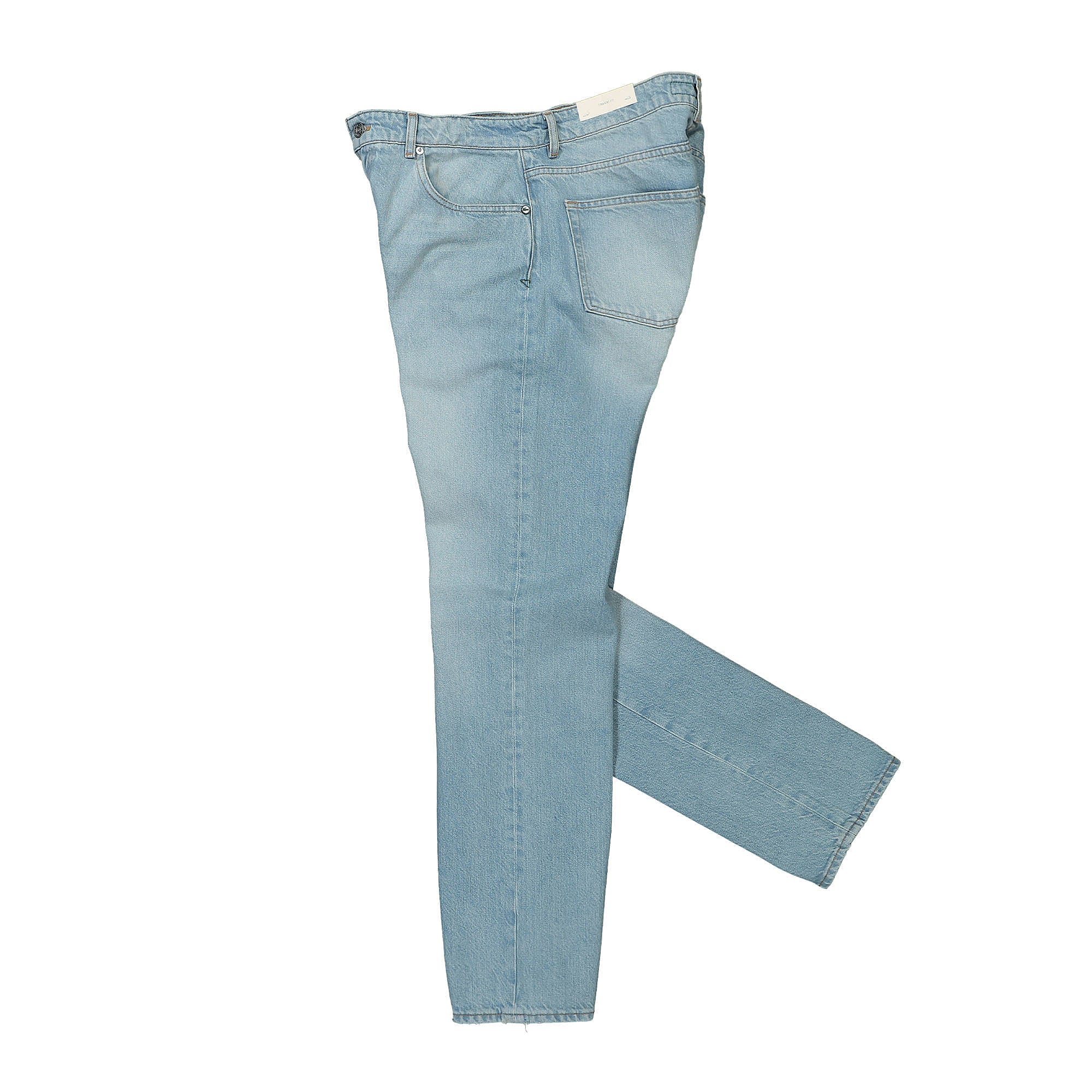 Lacoste 5 Pocket Straight Cut Indigo Jeans Blue Jeans Close-up | Overkill