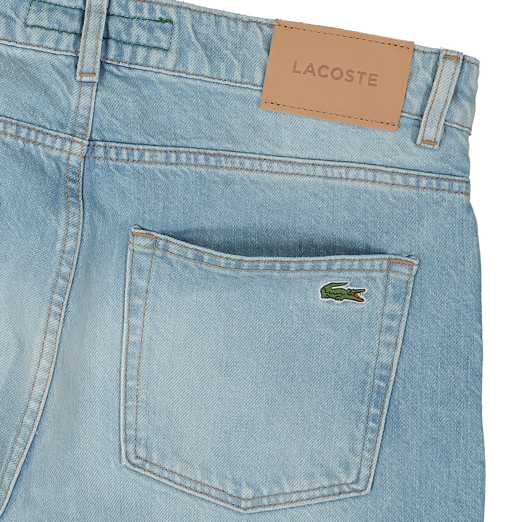 Lacoste 5 Pocket Straight Cut Indigo Jeans Blue Jeans Detail view 1 | Overkill