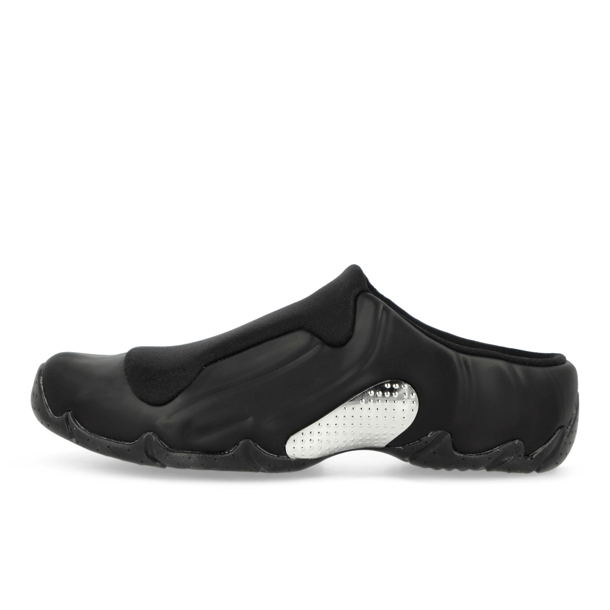 Nike Clogposite Black / Black - White- Metallic Silver Slides, Sandals & Slippers HJ4325 001 | Overkill