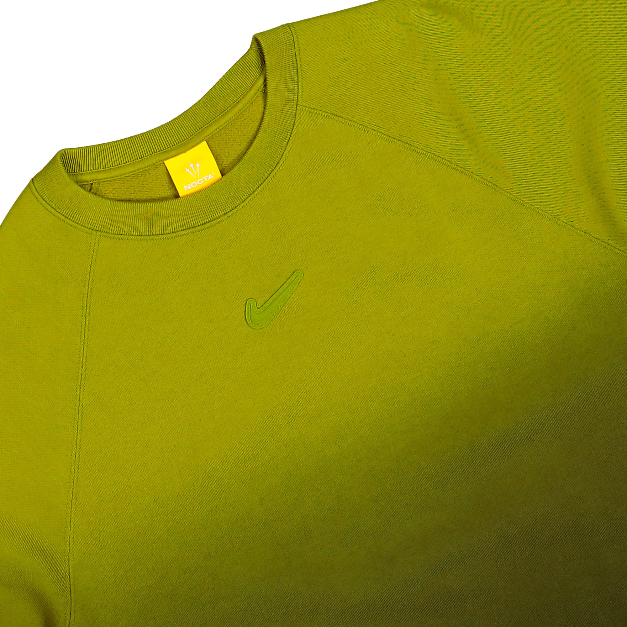 NOCTA x Nike Fleece CS Crew Moss / Medium Olive / Moss Sweatshirt HJ6338 390 Detailfoto | Overkill
