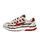 Nike W P-6000 Metallic Summit White / Fire Red - Dark Pony Low Top Sneakers HJ9598 100 | Overkill