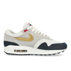 Nike Air Max 1 Obsidian / Metallic Gold - White Low Top Sneakers  Silhouette | Overkill