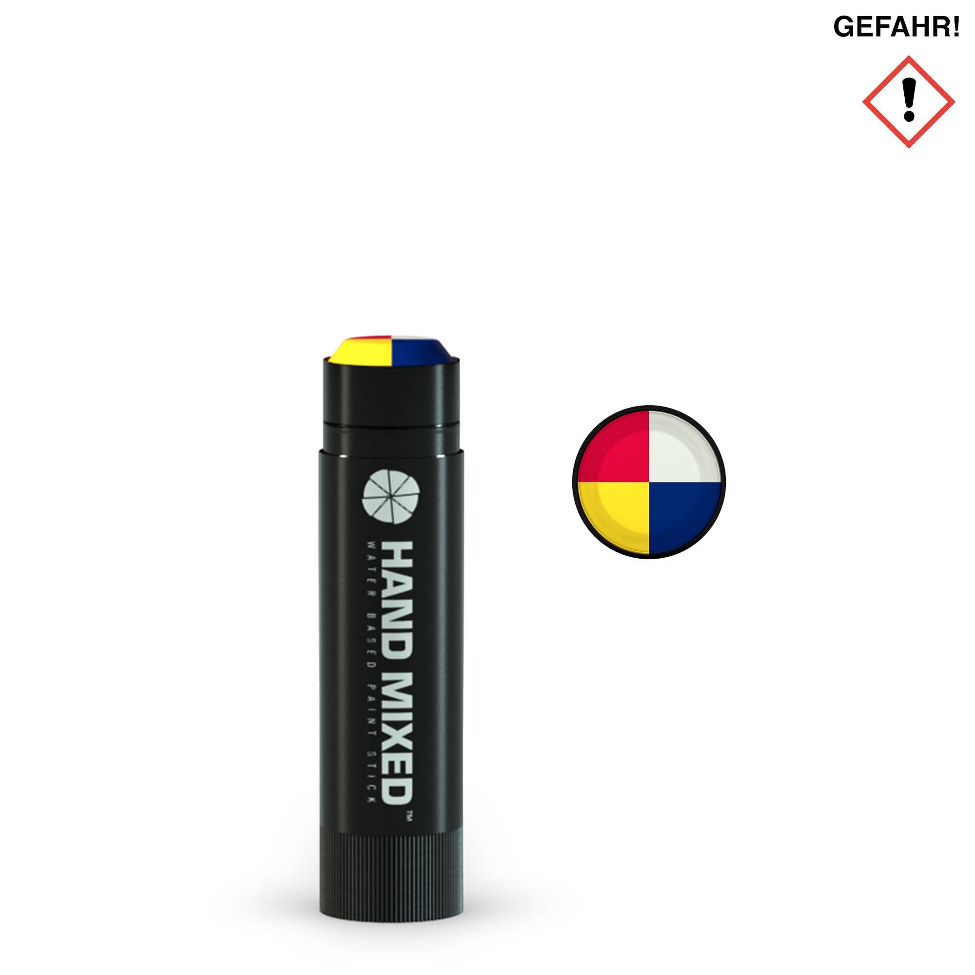 Hand Mixed Lite Solid Marker - Mondrian Multicolor Marker HMX0628 | Overkill