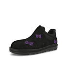 Reebok Beatnik Moc Core Black / Core Black / Extreme Purple Low Top Sneakers  Close Up | Overkill