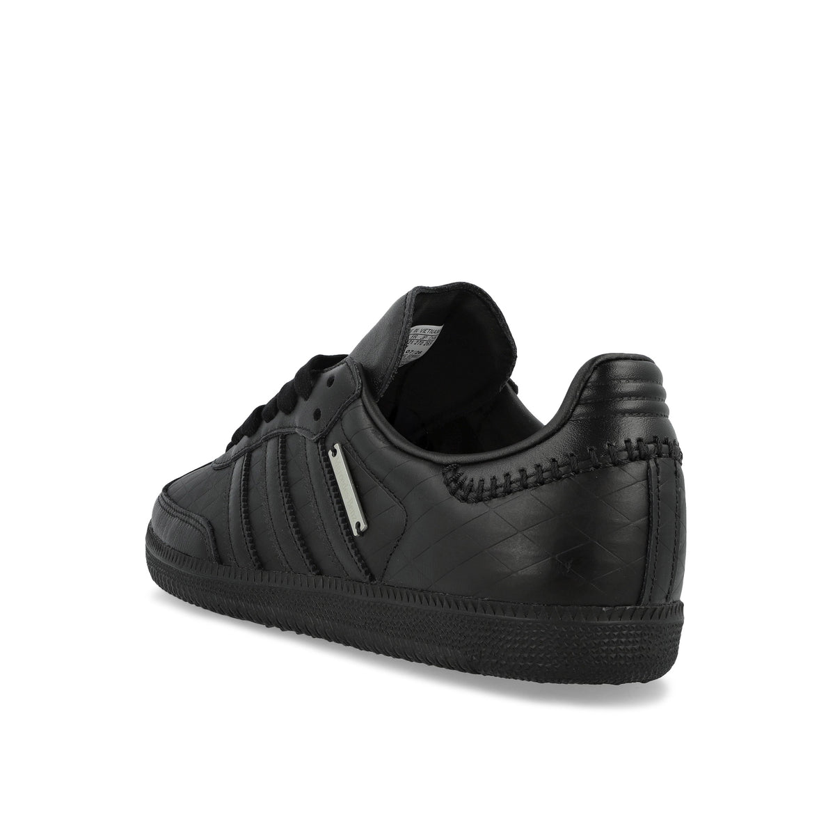 Mercedes-Benz x adidas Samba OG Core Black / Core Black / Silver Metallic Low Top Sneakers HP4535 Material | Overkill
