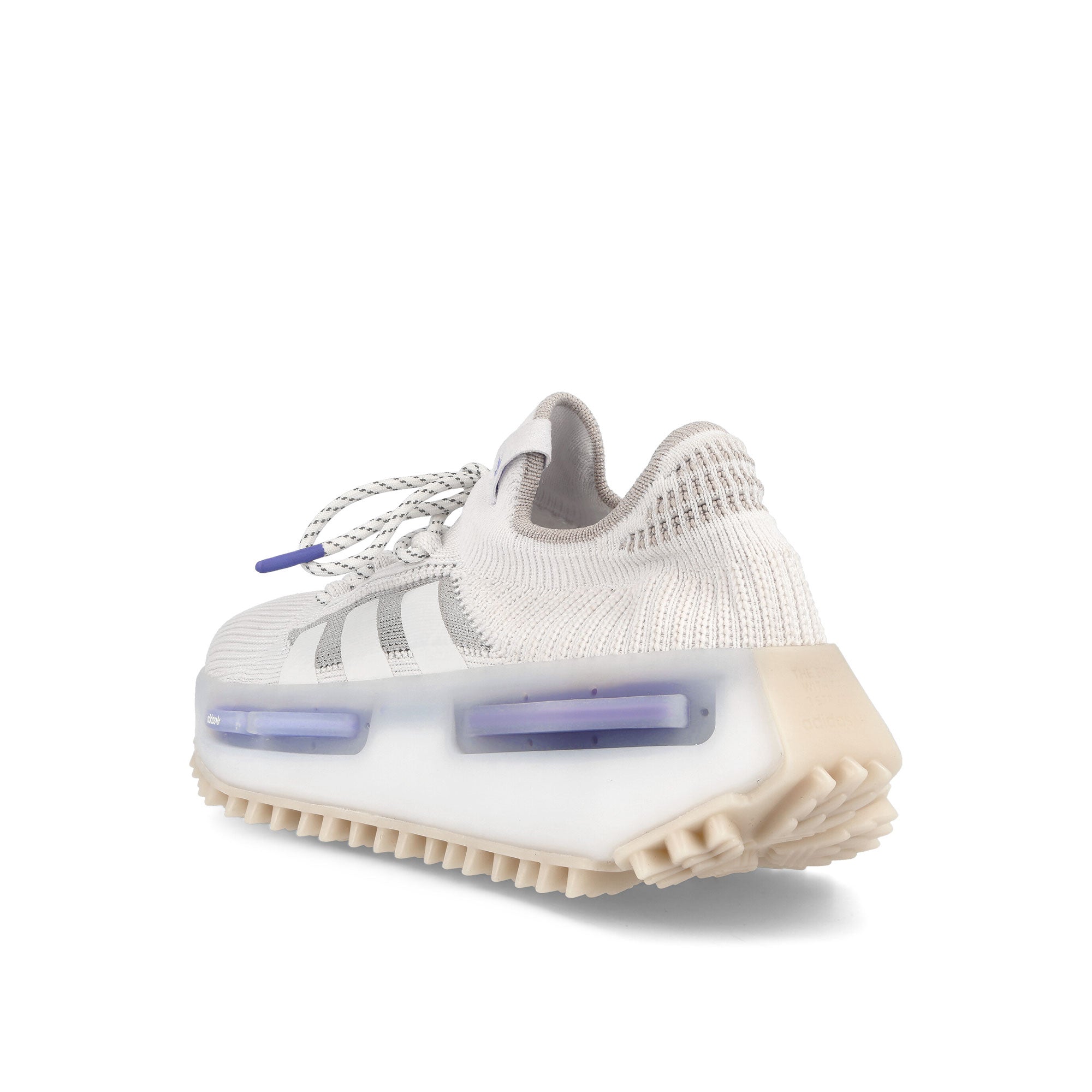 adidas nmd s1 Footwear White / Footwear White / Light Purple Sneakers  Material | Overkill