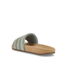 adidas Adilette Silver Green / Metallic Grey / Gum 5 Slides, Sandals & Slippers  Material | Overkill