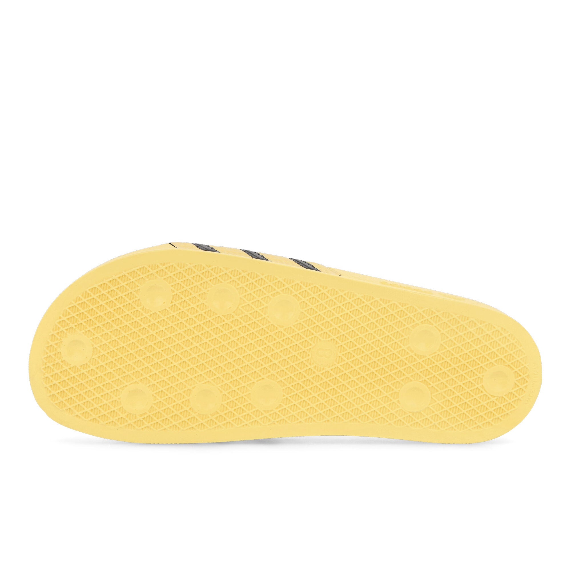 adidas Adilette Almost Yellow / Core Black / Almost Yellow Slides, Sandals & Slippers  Detail View 1 | Overkill