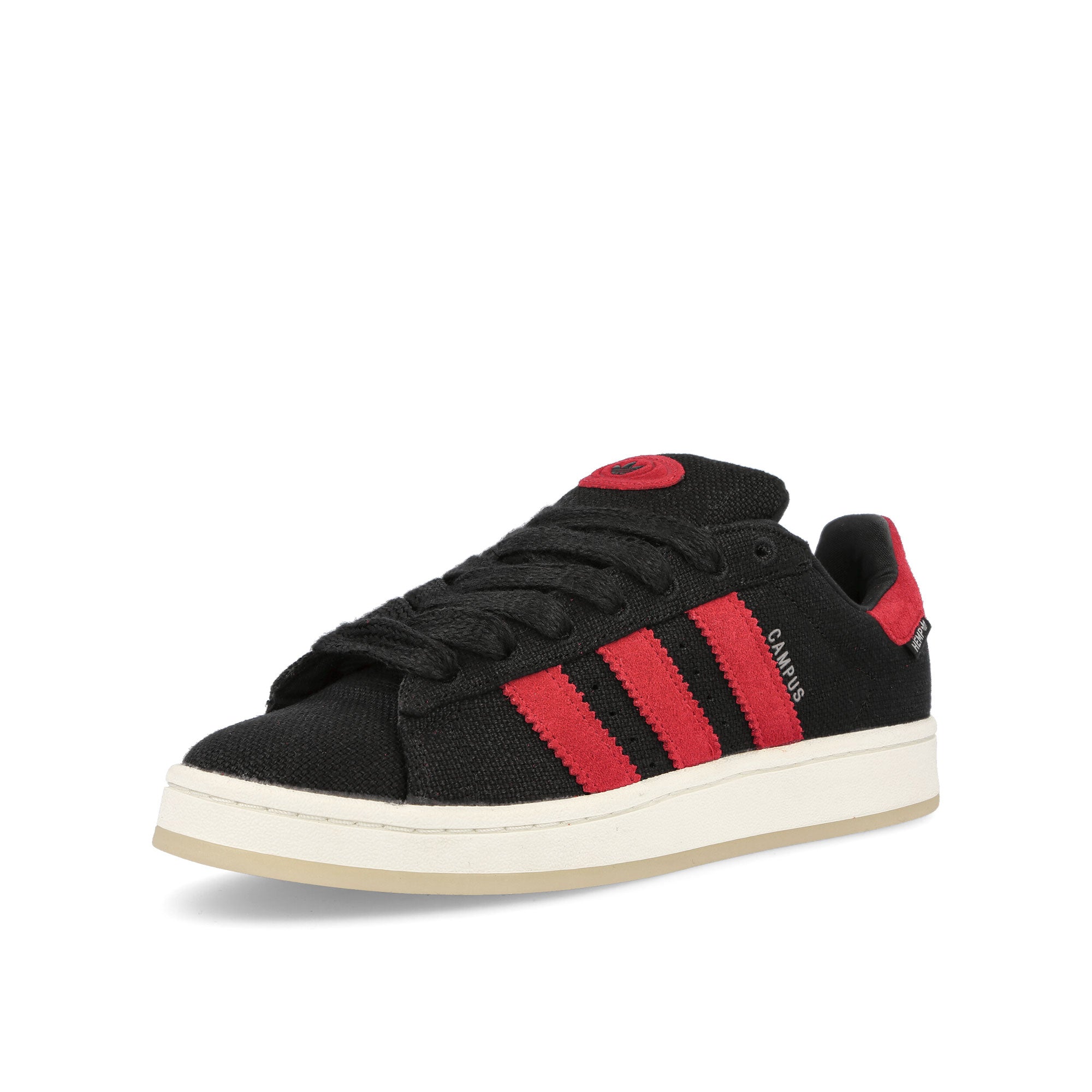 adidas Campus 00s TKO Core Black / Power Red / Off White Low Top Sneakers  Close Up | Overkill