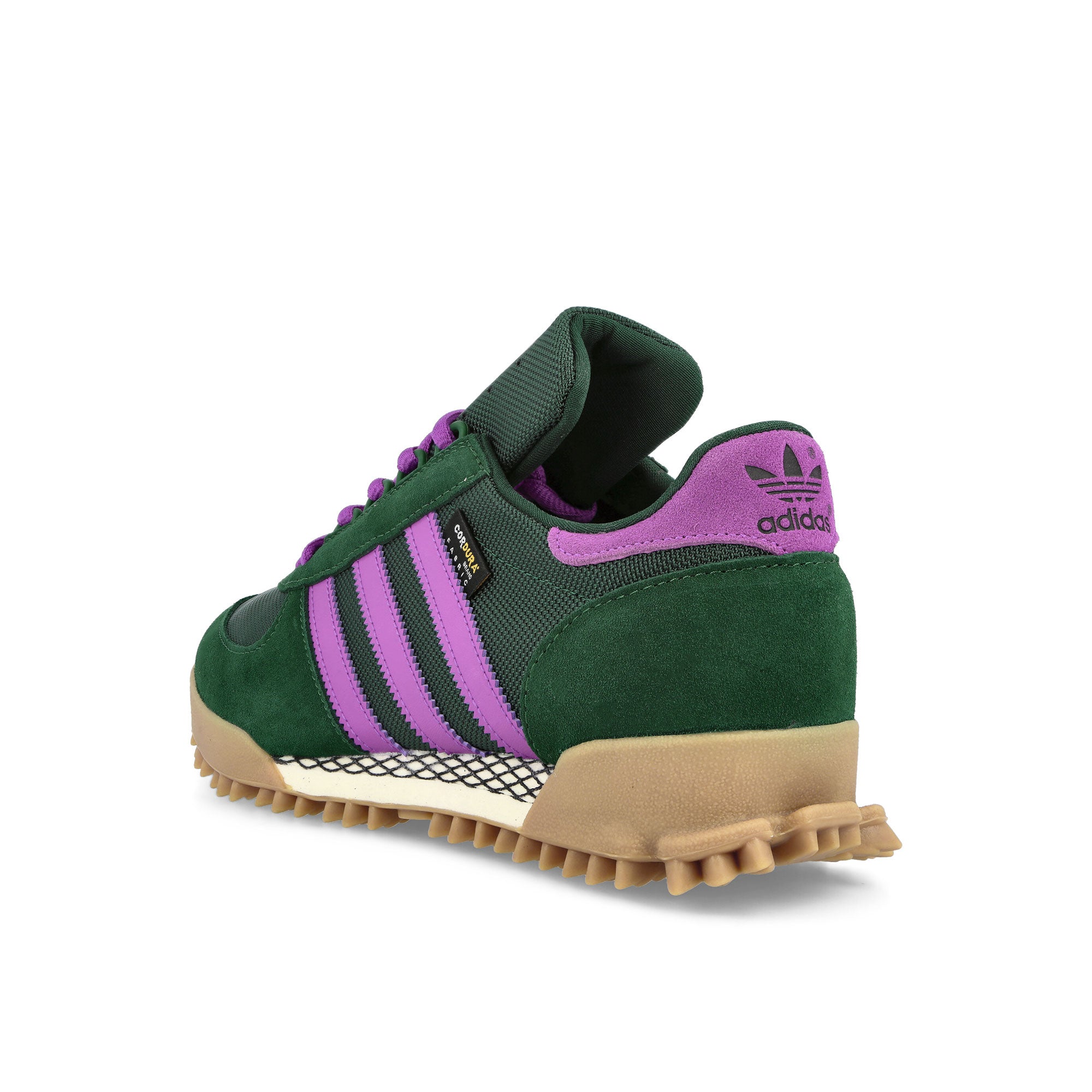 adidas Marathon TR Core Green-Shock Purple-Dark Green Sneakers  Material | Overkill