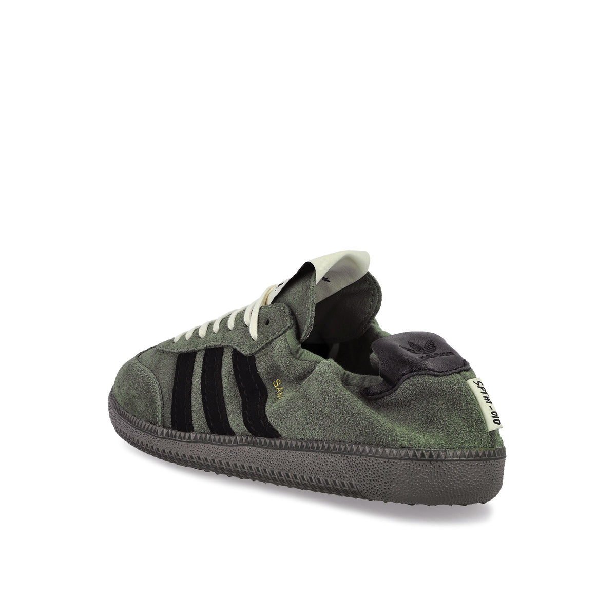 Song for the Mute x adidas Samba OG Base Green / Core Black / Gold Metallic sneaker HP8257 Material | Overkill
