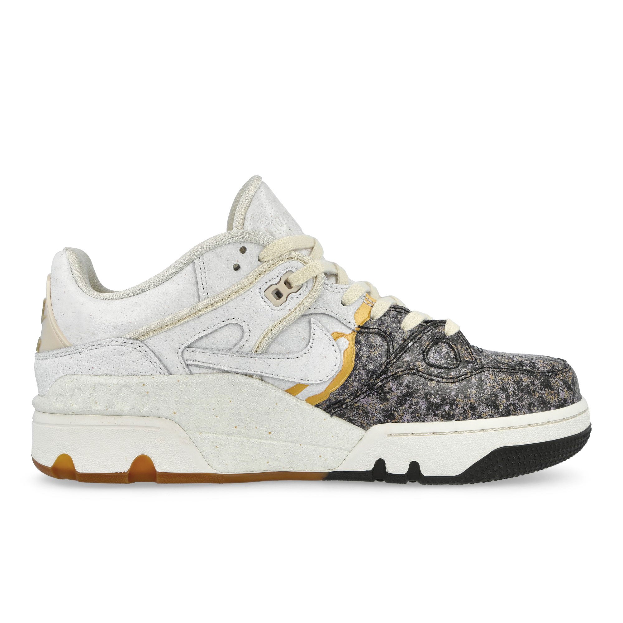 Nike Air Force 3 Low Kintsugi Phantom / Night Stadium - Bamboo Sneaker HQ0261 001 Silhouette | Overkill
