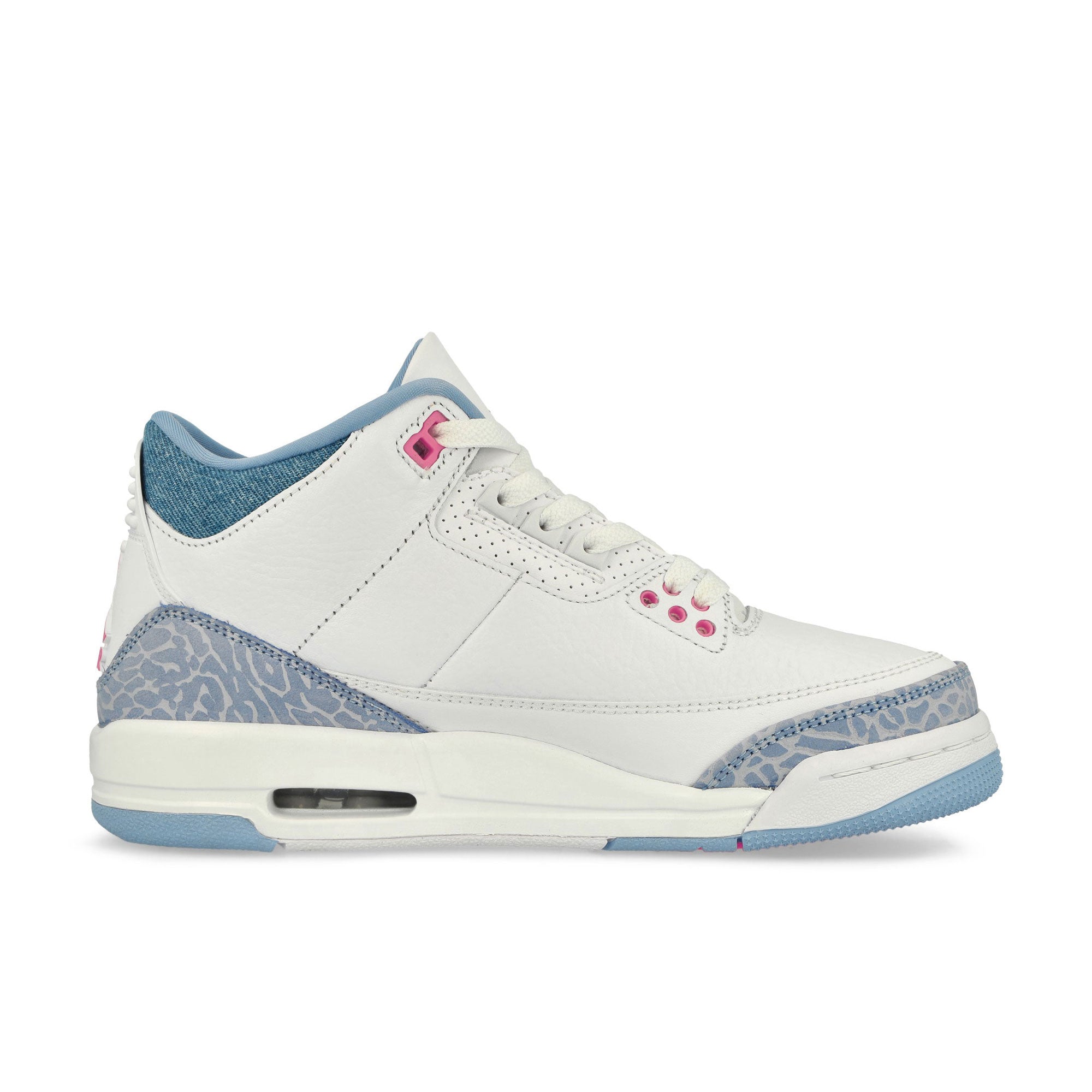 jordan 3 pink and blue