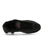 Nike Shox R4 Black / Black - Black - Bright Crimson Low Top Sneakers  Detailfoto | Overkill